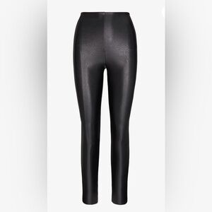 Commando Black Faux Leather Leggings